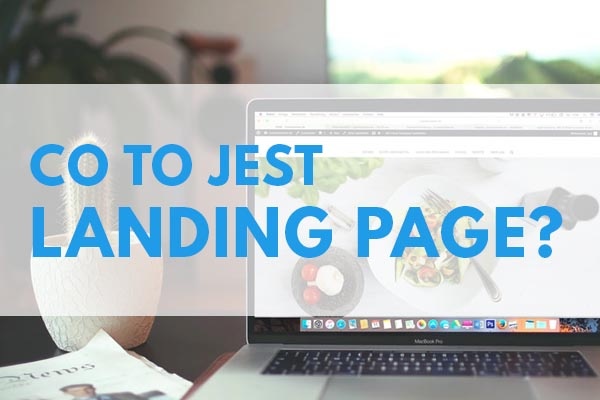 CO TO JEST LANDING PAGE lp